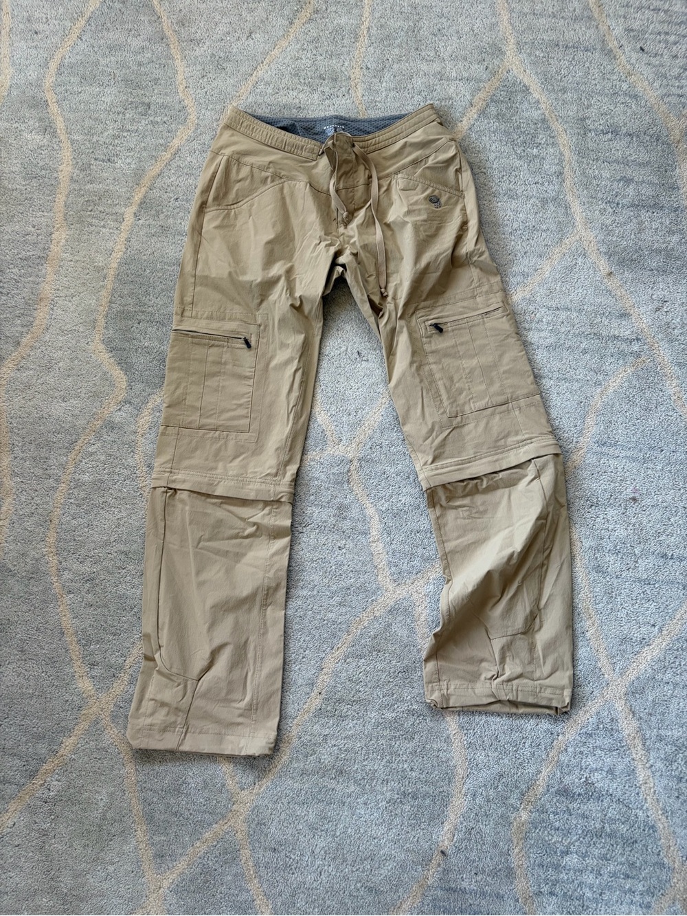 Mountain Hardwear Women's Convertible Cargo Pants - Tan